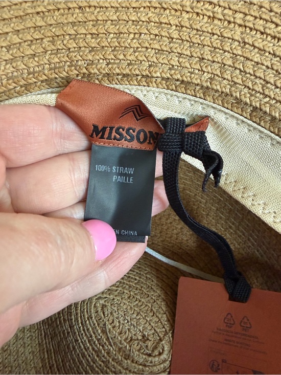 NWT MISSONI Straw Hat main image 5